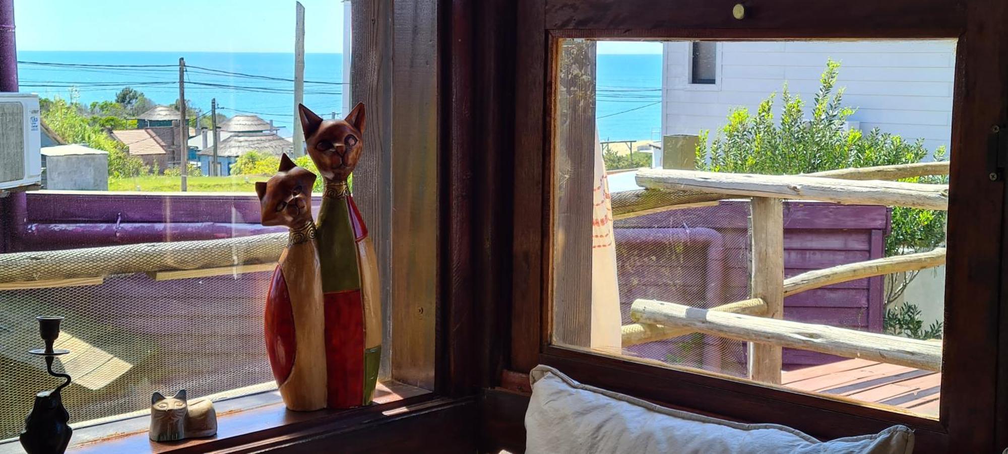 Cabanas 4 Elementos Villa Punta Del Diablo Buitenkant foto