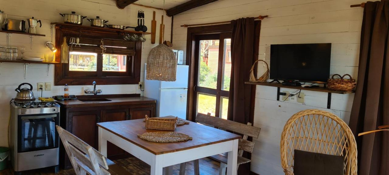 Cabanas 4 Elementos Villa Punta Del Diablo Buitenkant foto
