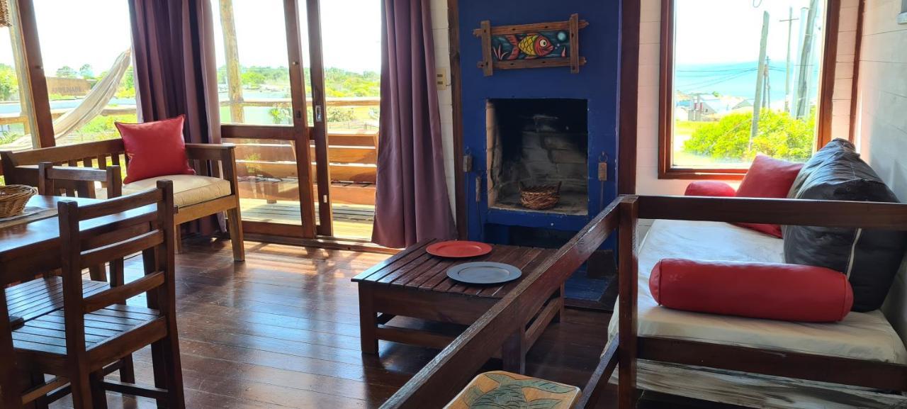 Cabanas 4 Elementos Villa Punta Del Diablo Buitenkant foto