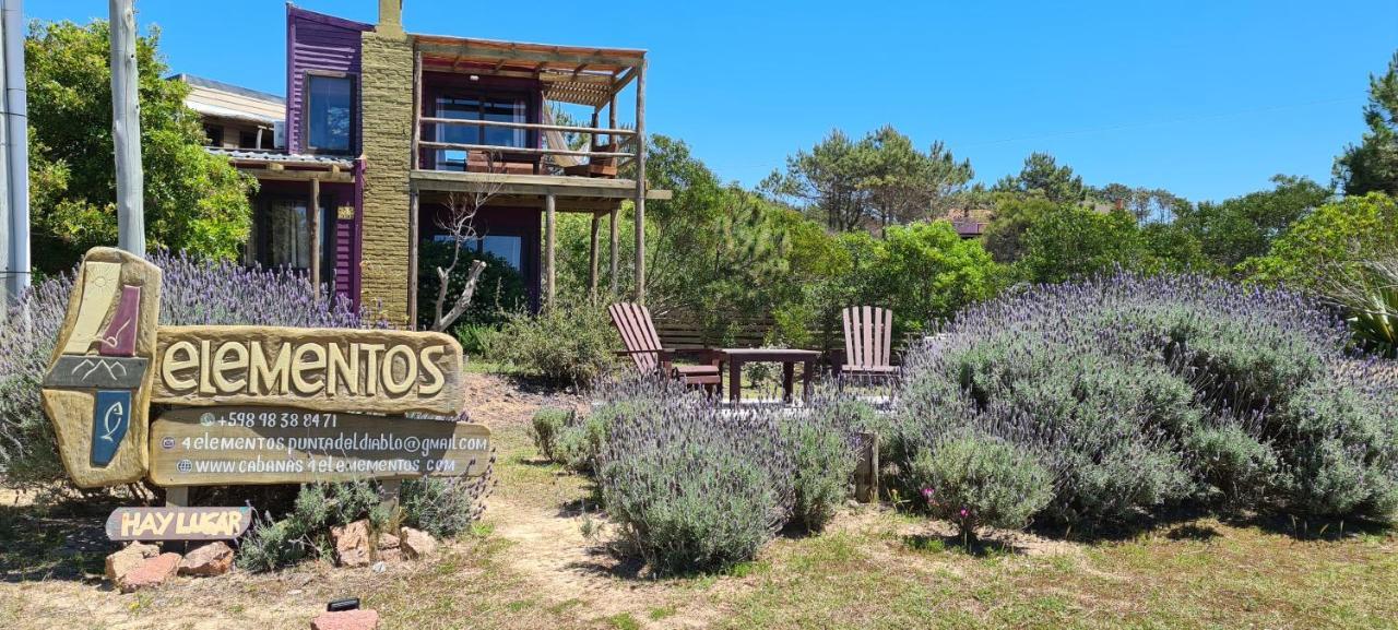 Cabanas 4 Elementos Villa Punta Del Diablo Buitenkant foto
