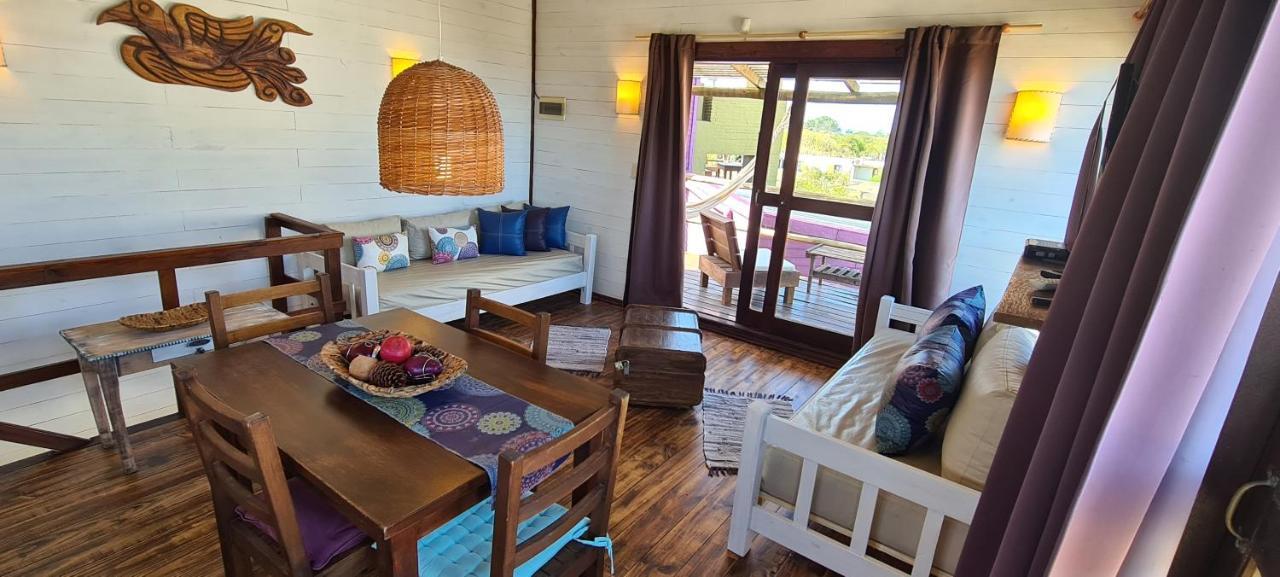 Cabanas 4 Elementos Villa Punta Del Diablo Buitenkant foto