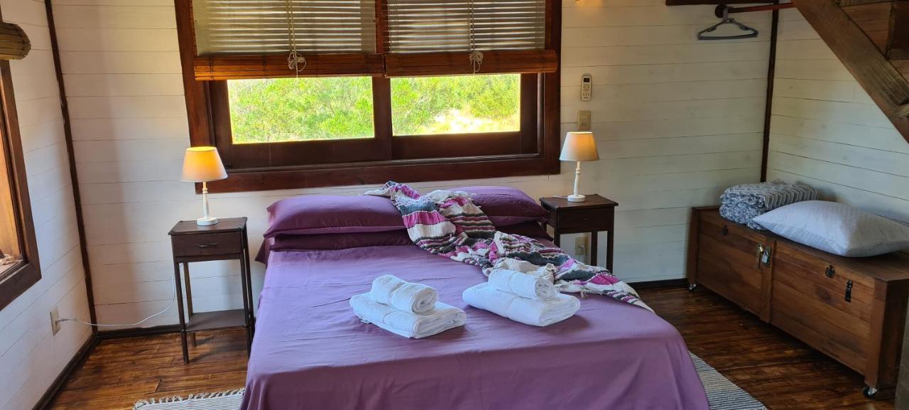Cabanas 4 Elementos Villa Punta Del Diablo Buitenkant foto